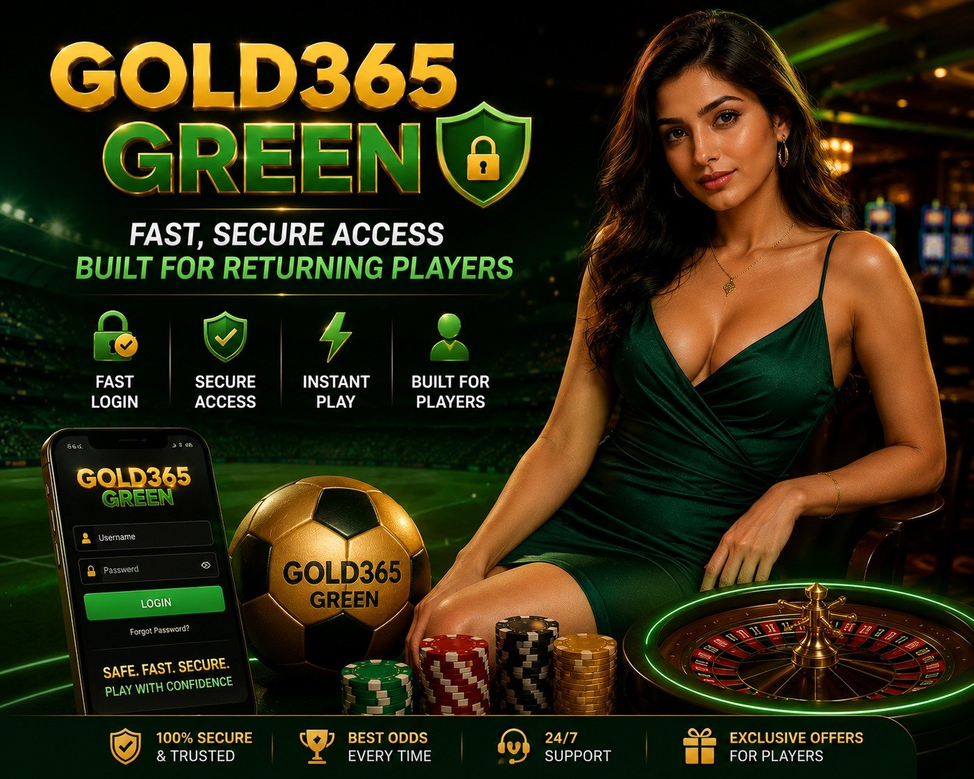 Gold365 Green Secure Access
