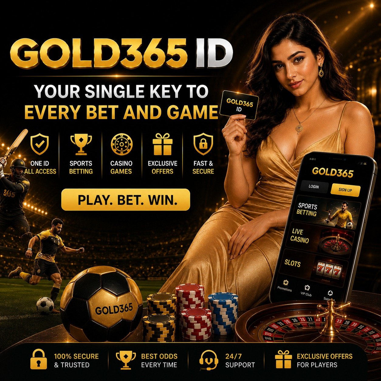 Gold365 ID Account Access