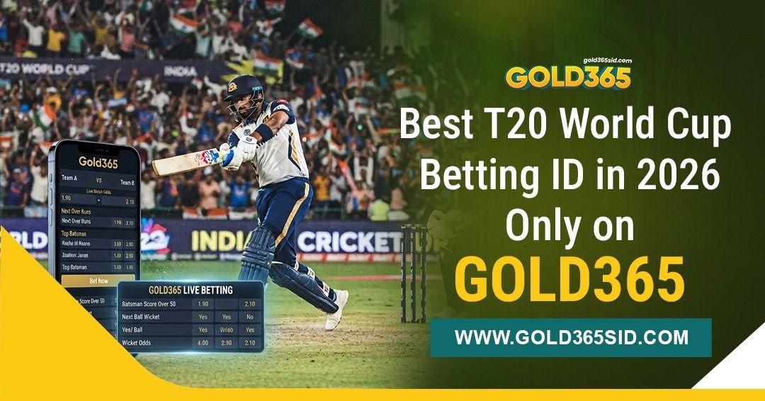 Best T20 Cricket Match Betting ID in 2026 guide featuring Gold365 platform overview, cricket match insights, and beginner-friendly information.