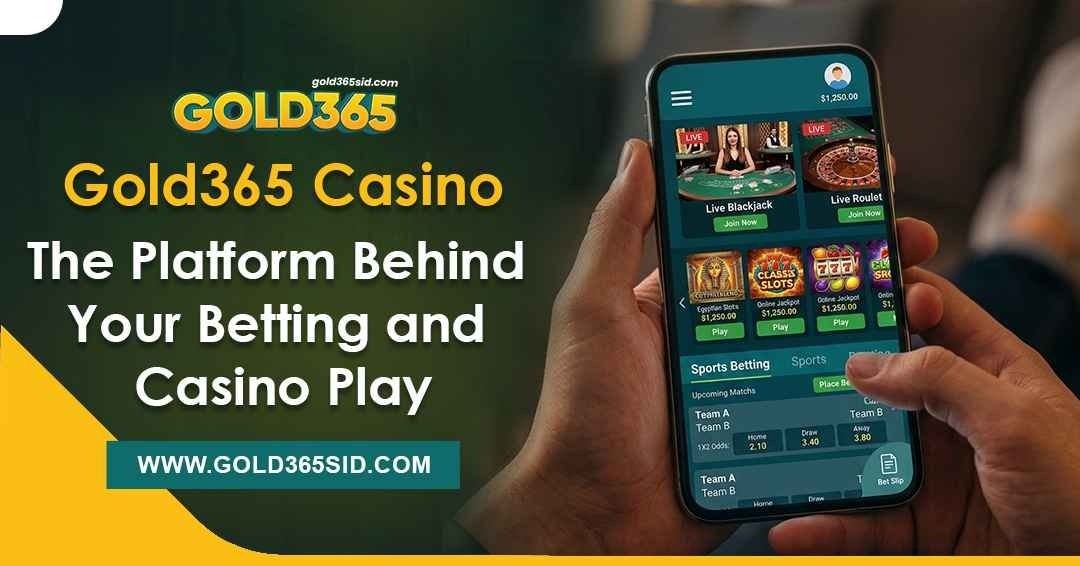 Gold365 Casino platform overview showing betting and casino play with a focus on secure access and user experience