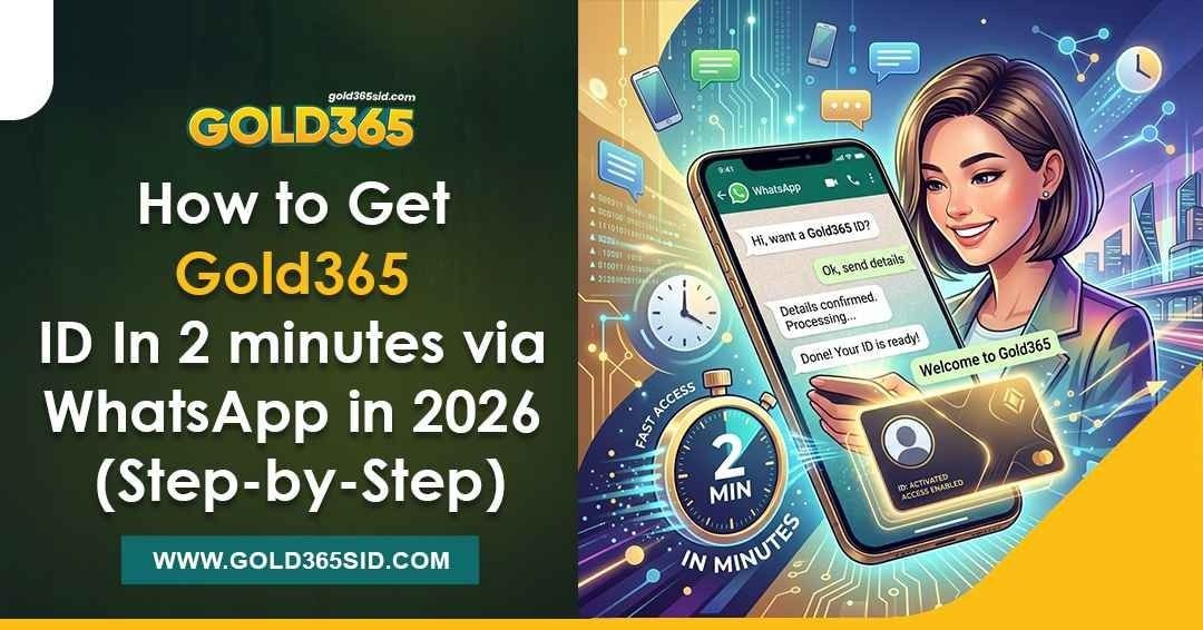Gold365 ID via WhatsApp safety guide showing account verification and secure communication